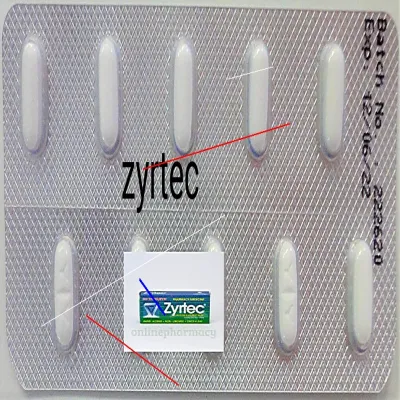 Prix du zyrtec en france